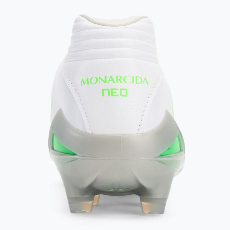 Scarpe da calcio Mizuno Monarcida Neo III Pro Md bianco/verde neon da uomo 6