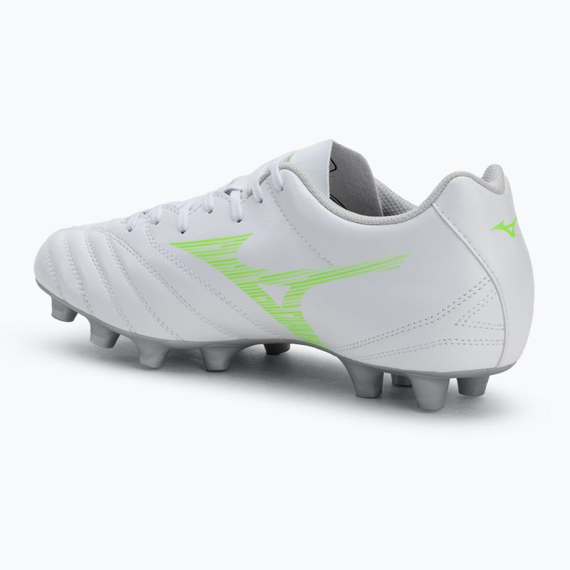 Scarpe da calcio da uomo Mizuno Monarcida Neo III Select Md bianco/verde neon 3