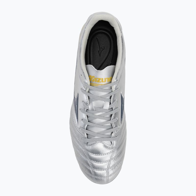 Uomo Mizuno Morelia Neo IV Pro Md scarpe da calcio galassia argento/8605 c/grigio freddo 3c 5