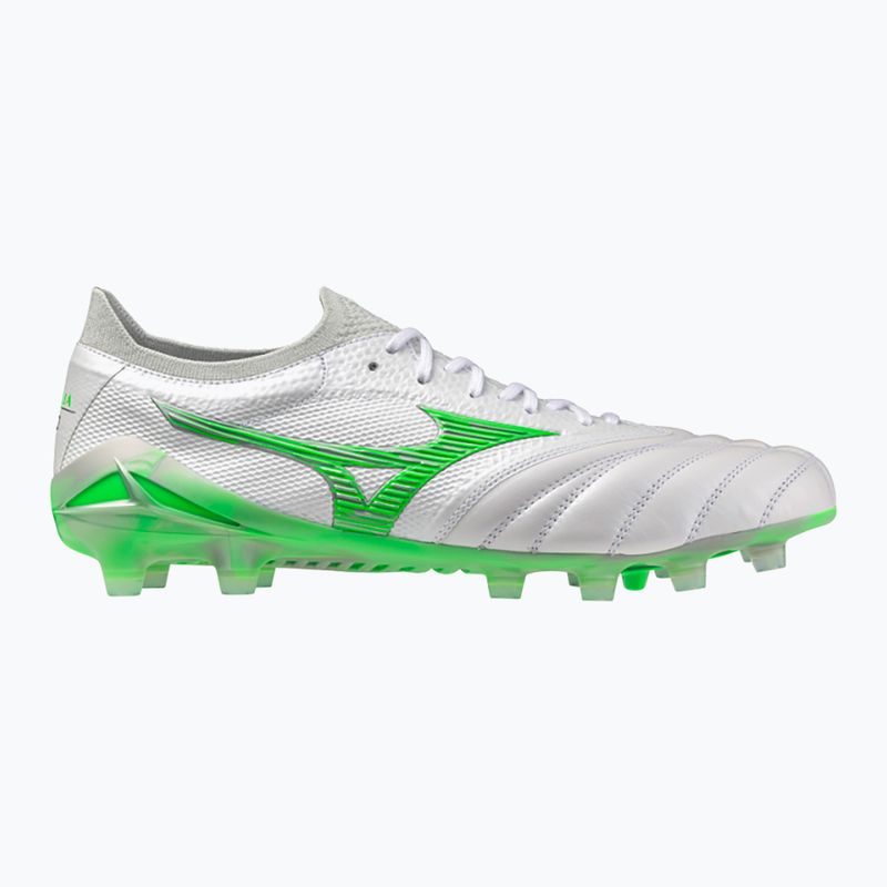 Scarpe da calcio uomo Mizuno Morelia Neo IV β Japan Md bianco/verde neon/grigio freddo 3c 8