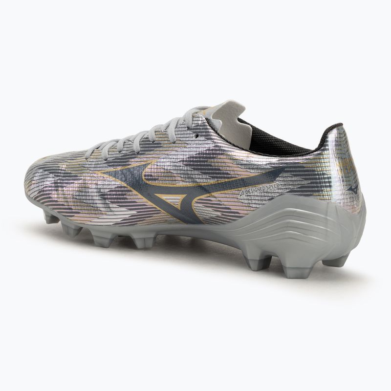 Scarpe da calcio da uomo Mizuno α II Pro Md galaxy silver/8605 c/gold 3