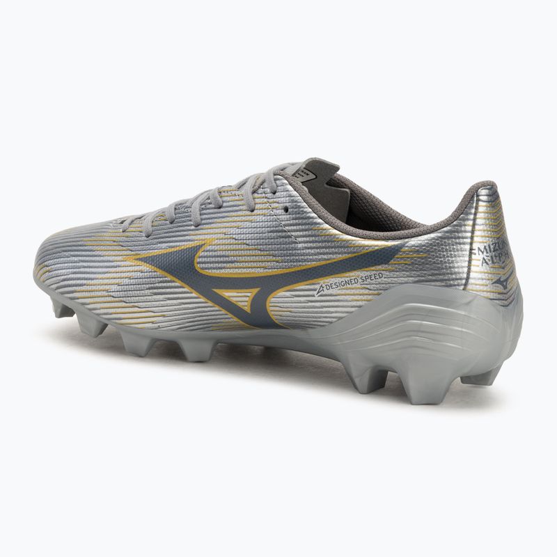 Scarpe da calcio da uomo Mizuno α II Select Md galaxy silver/8605 c/gold 3