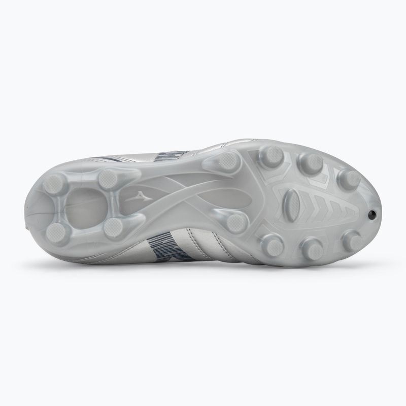 Scarpe da calcio per bambini Mizuno Monarcida Neo III Select Jr Md galaxy silver/8605 c/gold 4
