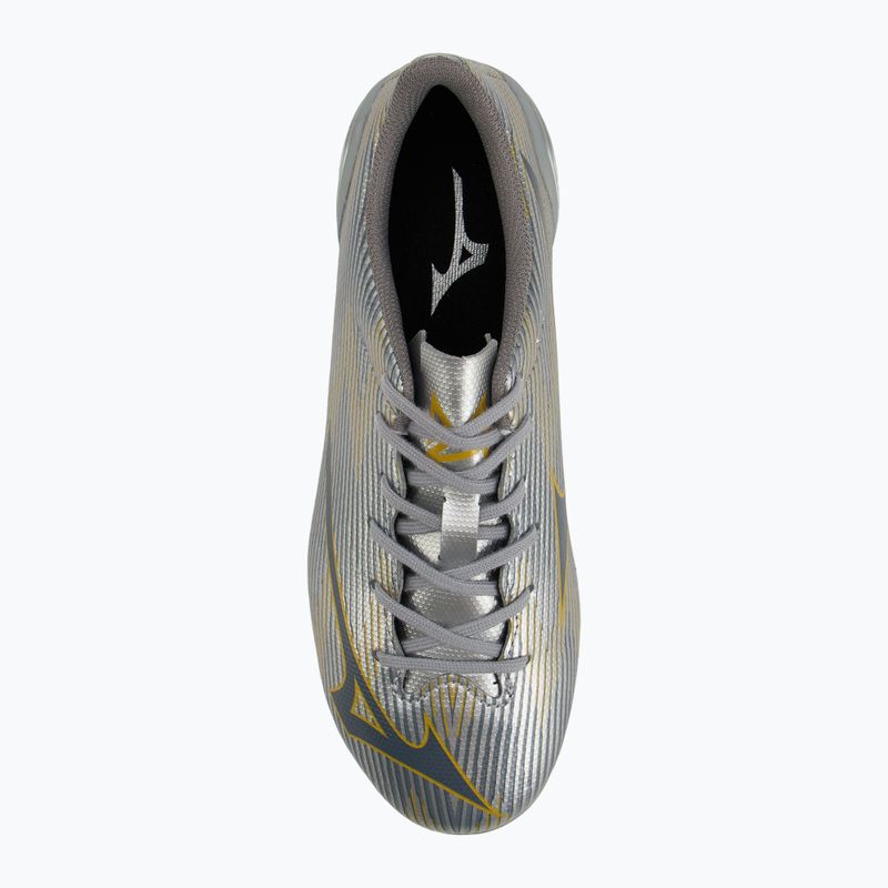 Scarpe da calcio per bambini Mizuno α II Select Jr Md galaxy silver/8605 c/gold 5