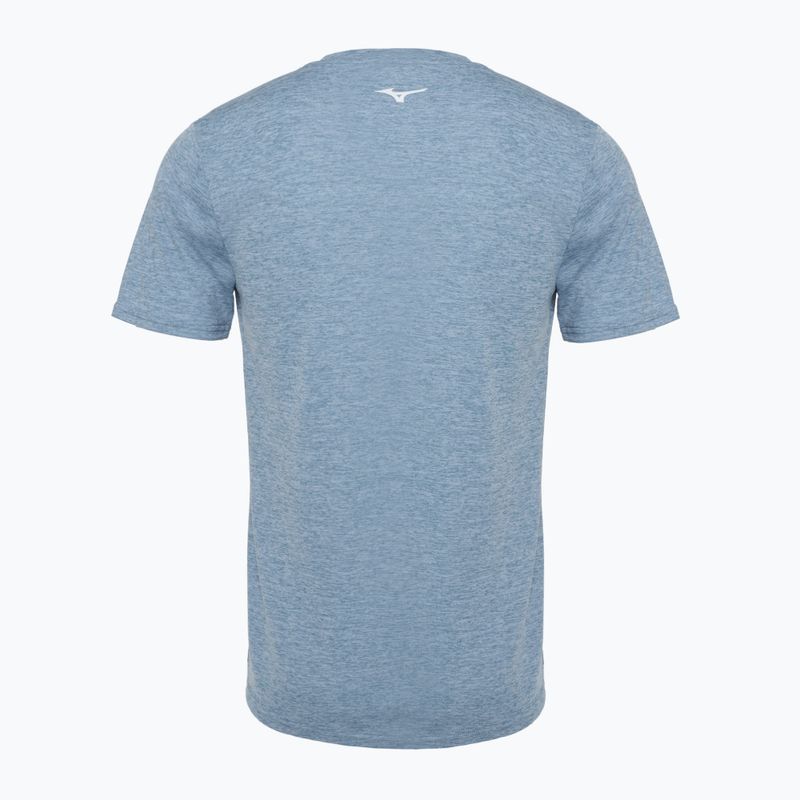 Maglietta da corsa Mizuno Core Run Tee citadel da uomo 2