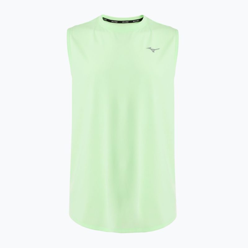 Canotta da corsa da uomo Mizuno Impulse Core senza maniche neo mint