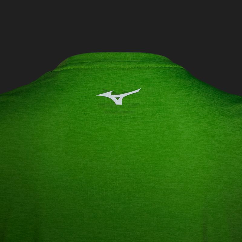 Canotta da running da uomo Mizuno Impulse Core senza maniche verde geco 4