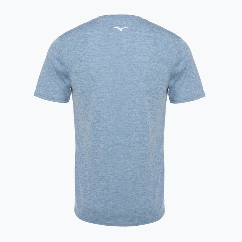 Maglietta da corsa Mizuno Impulse Core Tee citadel da uomo 2