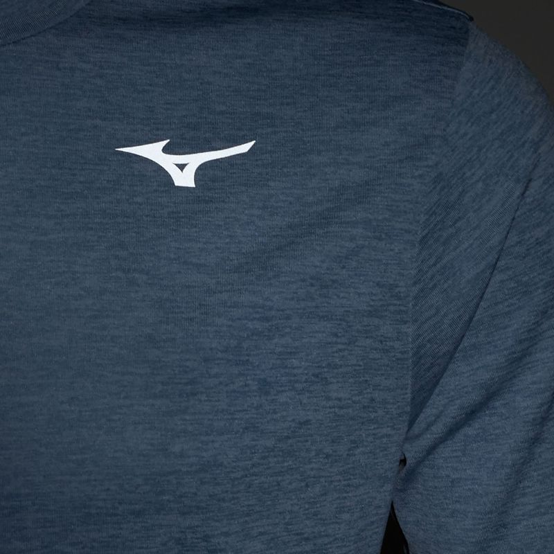 Maglietta da corsa Mizuno Impulse Core Tee citadel da uomo 5