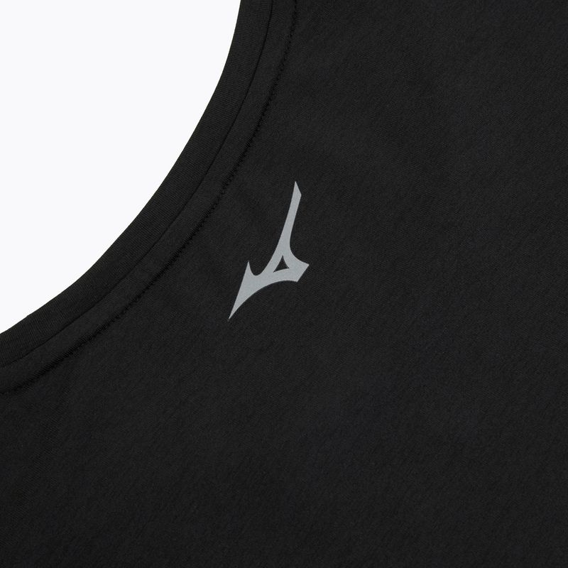 Maglietta da corsa da donna Mizuno Core Tee nero 4