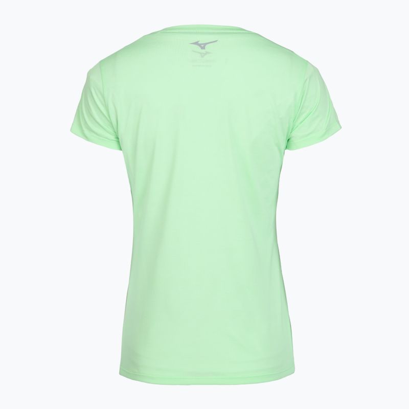 Maglietta da corsa da donna Mizuno Core Tee neo mint 2