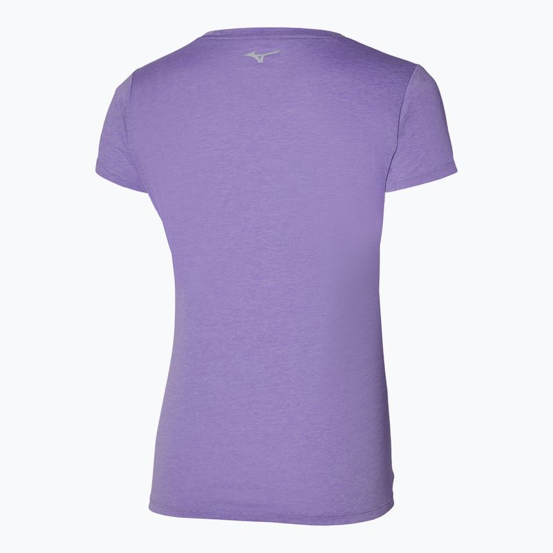 Maglietta da corsa da donna Mizuno Core Tee paisley viola 2
