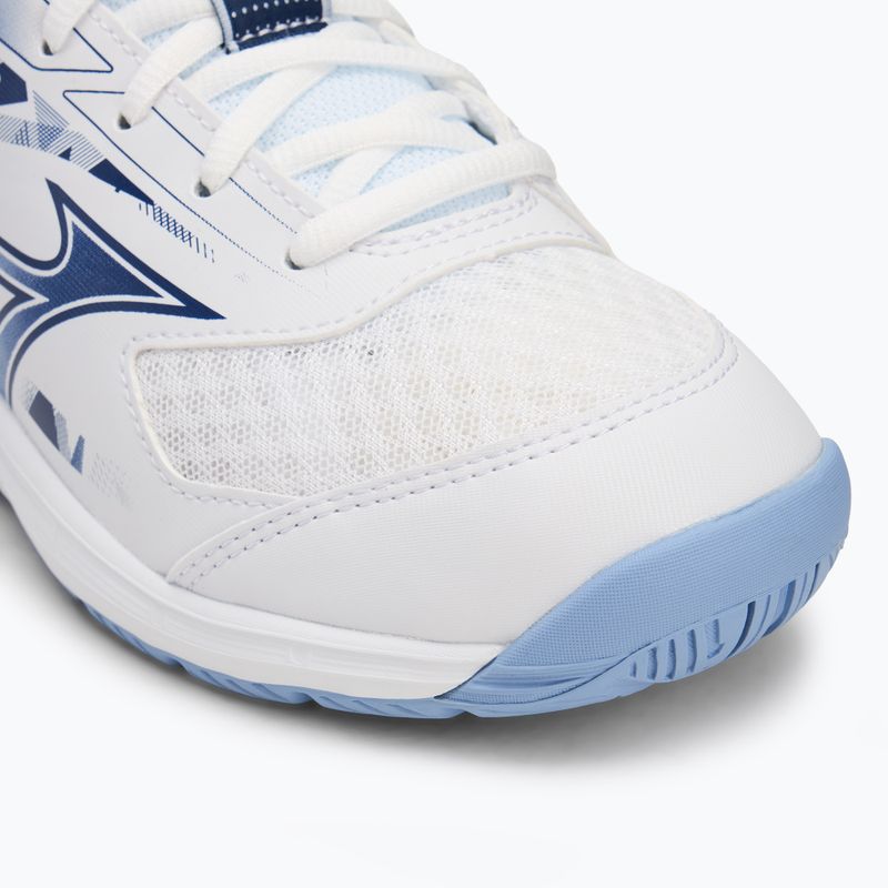 Mizuno Stealth Star 3 scarpe da bambino bianco/blu/belblu 7