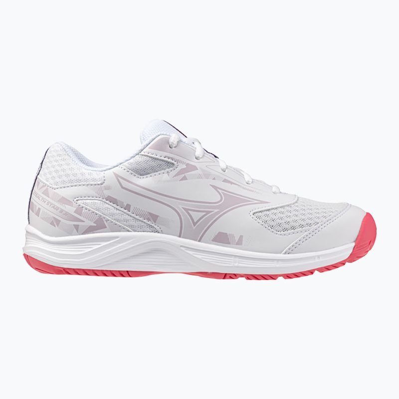 Mizuno Stealth Star 3 scarpe da bambino bianco/violaindaco/camerlliaros 8