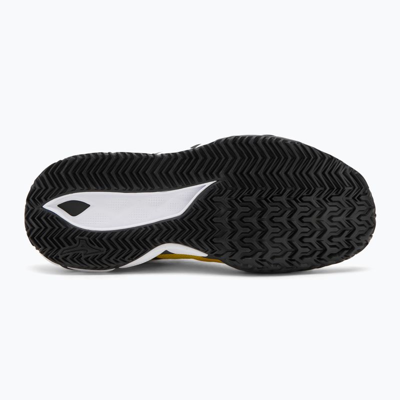 Mizuno Wave Enforce Tour 2 scarpa da paddle giallo vibrante/nero/nero sabbia 4