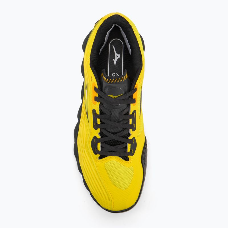 Mizuno Wave Enforce Tour 2 scarpa da paddle giallo vibrante/nero/nero sabbia 5