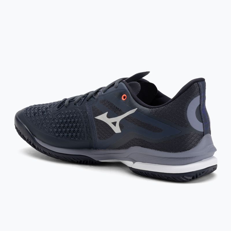 Mizuno Wave Exceed Tour 6 CC scarpe da tennis odissea grigio/bianco/blu granito 3