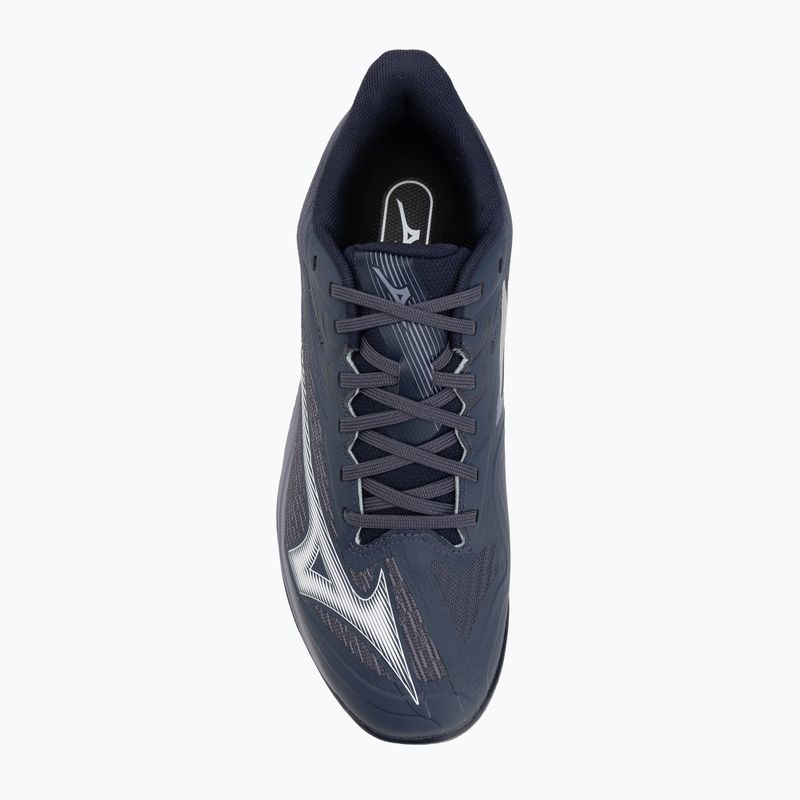 Mizuno Wave Exceed Court CC scarpe da tennis odissea grigio/bianco/blu granito 5