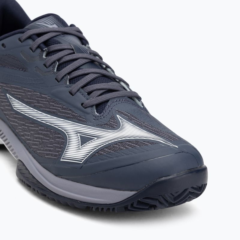 Mizuno Wave Exceed Court CC scarpe da tennis odissea grigio/bianco/blu granito 7