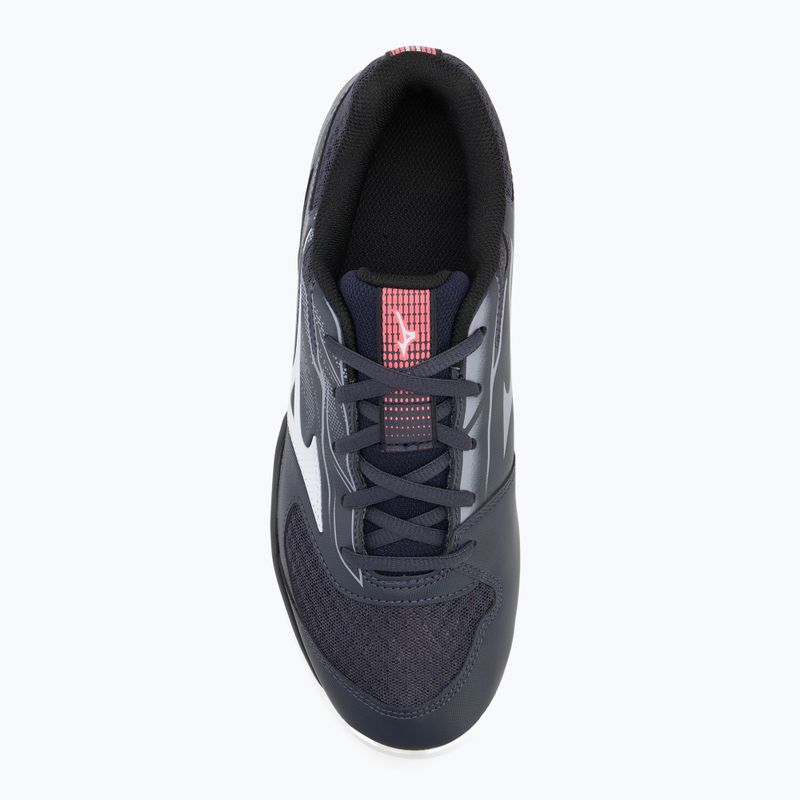 Mizuno Break Shot 5 CC scarpe da tennis odissea grigio / bianco / blu granito 5