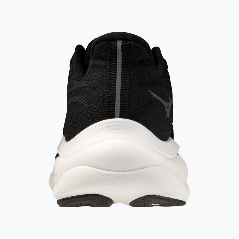 Scarpe da corsa da uomo Mizuno Wave Sky 9 nero/grigio metallizzato/sabbia nera 3
