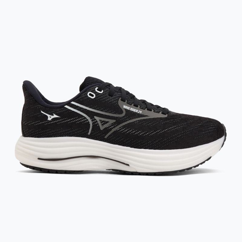 Scarpe da corsa da uomo Mizuno Wave Rider 29 Sabbia nera/ombra silenziosa/nero 2