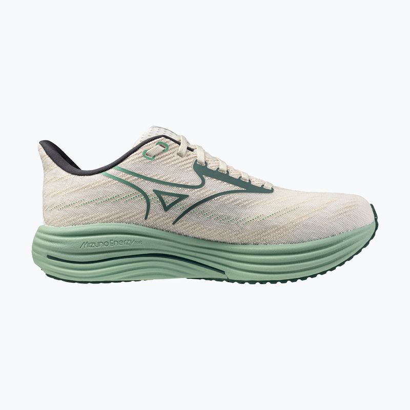 Scarpe da corsa da uomo Mizuno Wave Rider 29 bianco/verde bistrot/crema di me 2