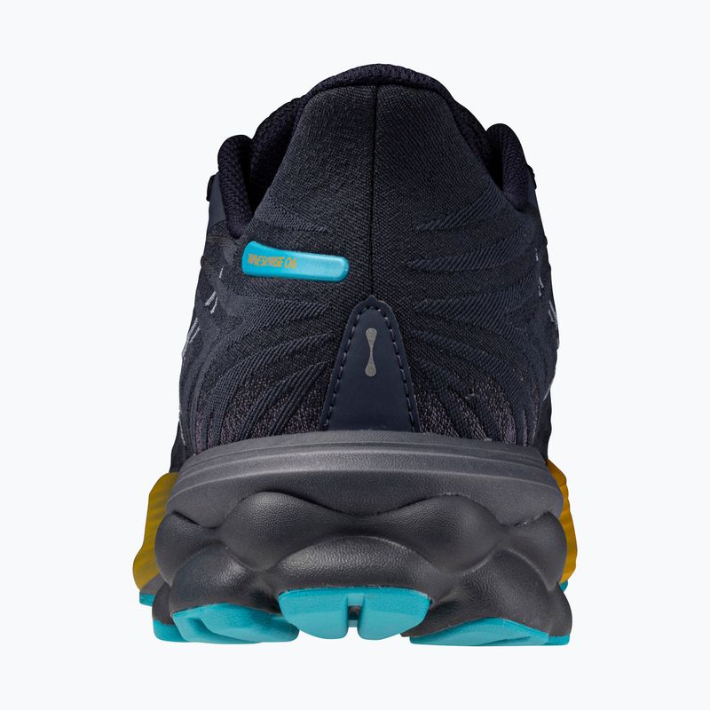 Scarpe da corsa da uomo Mizuno Wave Skyrise 6 odissea grigio/blu islandese/citrus 3