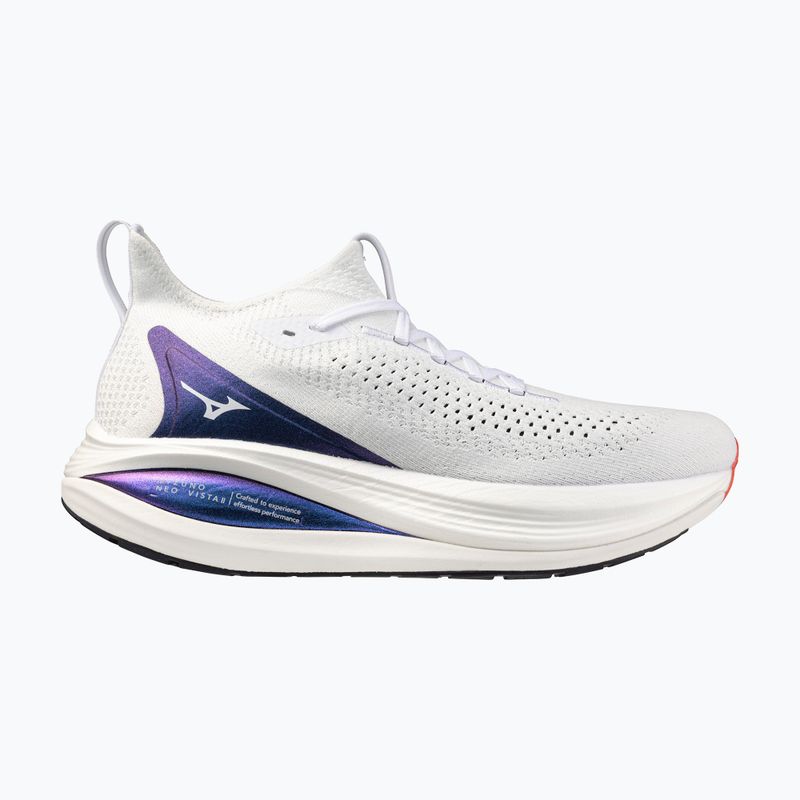 Scarpe da corsa da uomo Mizuno Neo Vista 2 bianco/bianco/iris bloom