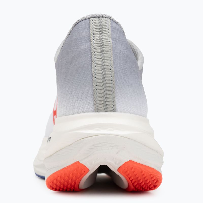 Scarpe da corsa da uomo Mizuno Wave Rebellion Flash 3 bianco/fiery coral 2/iris bloom 6