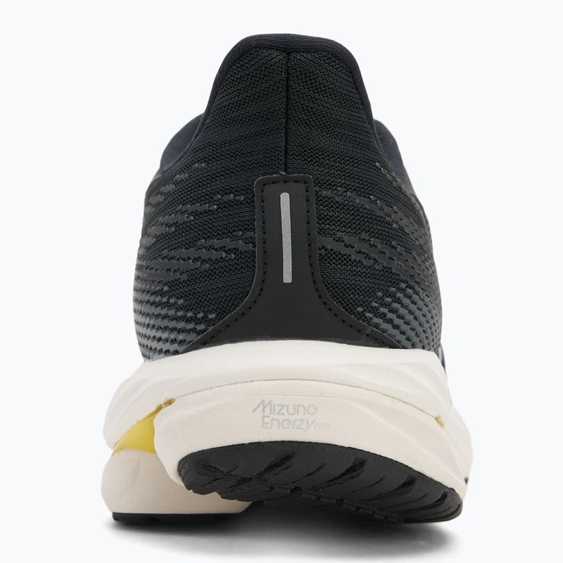Scarpe da corsa da uomo Mizuno Wave Inspire 21 nero/bianco/giallo brillante 6