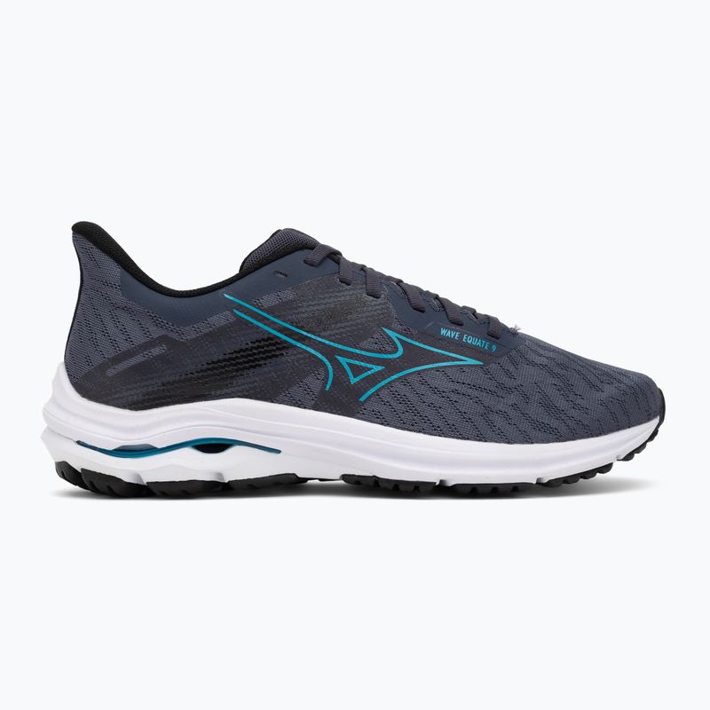 Scarpe running uomo Mizuno Wave Equate 9 odyssey gray/capri breeze/black 2