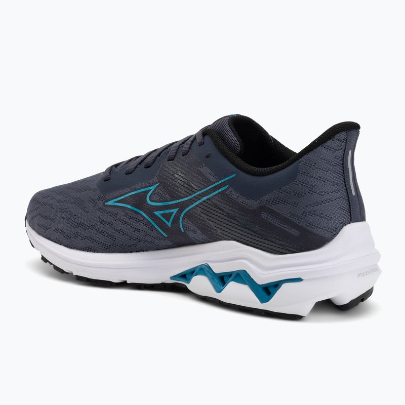 Scarpe running uomo Mizuno Wave Equate 9 odyssey gray/capri breeze/black 3
