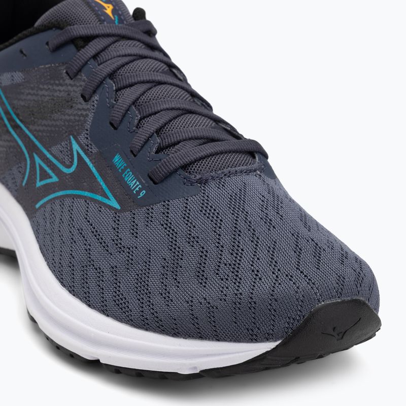 Scarpe running uomo Mizuno Wave Equate 9 odyssey gray/capri breeze/black 7