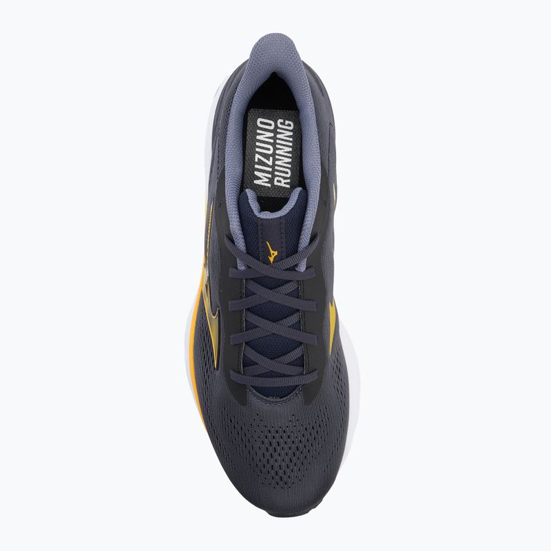 Scarpe da corsa da uomo Mizuno Wave Serene 2 blu baritono/citrus/odyssey g 5