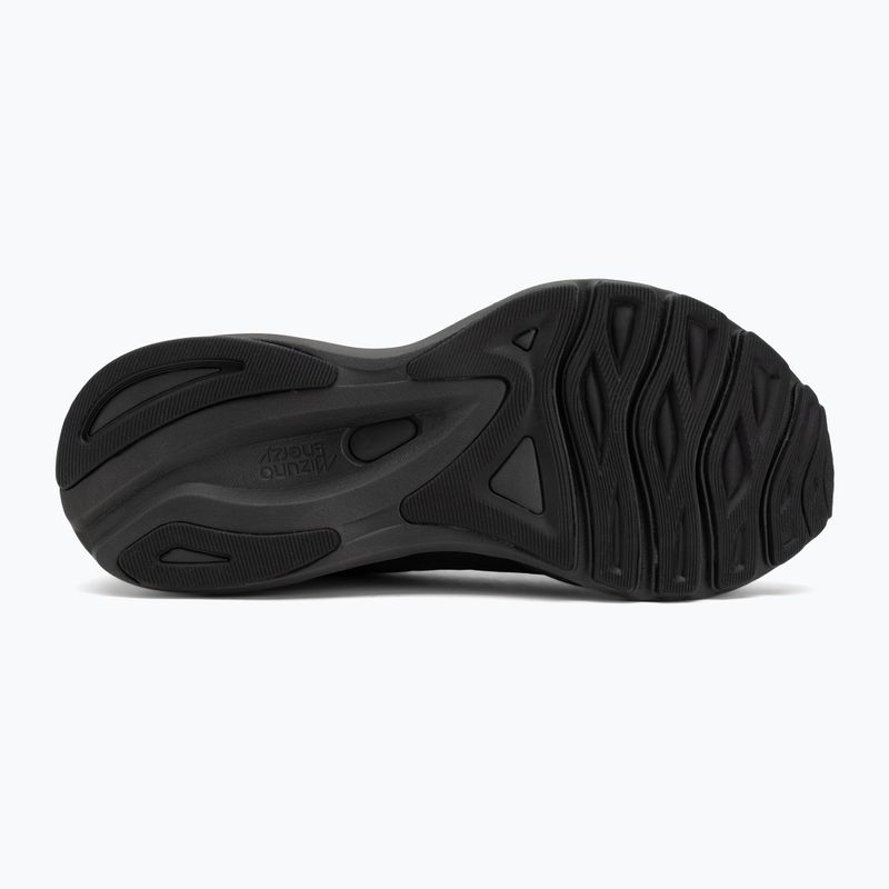 Scarpe da corsa da uomo Mizuno Wave Serene 2 sabbia nera/ferro cancello/nero 4