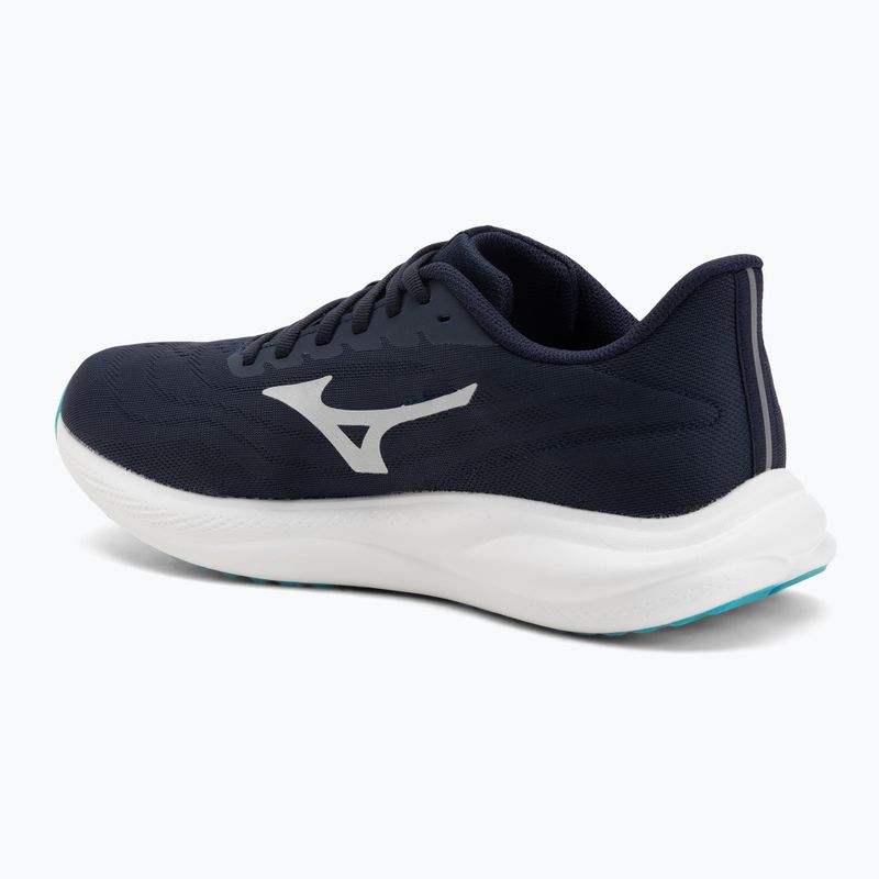 Scarpe da corsa da uomo Mizuno Revolt 4 blu baritono/argento/capri bre 3