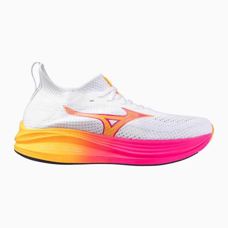 Scarpa da corsa Mizuno Neo Zen bianco/arancio/rosa tetra 8