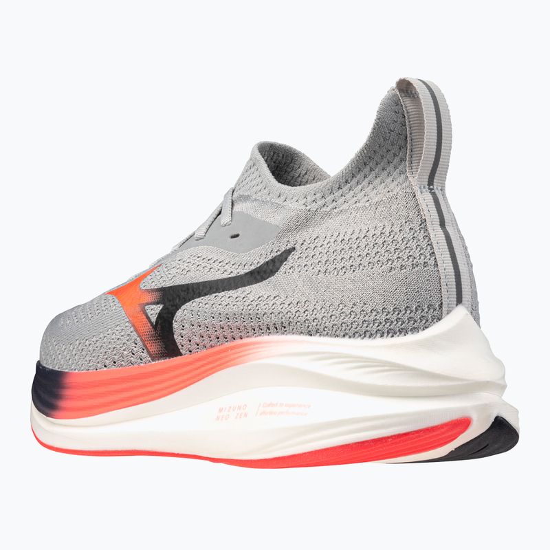 Scarpe da corsa da uomo Mizuno Neo Zen odyssey grigio/argento/citrus 3