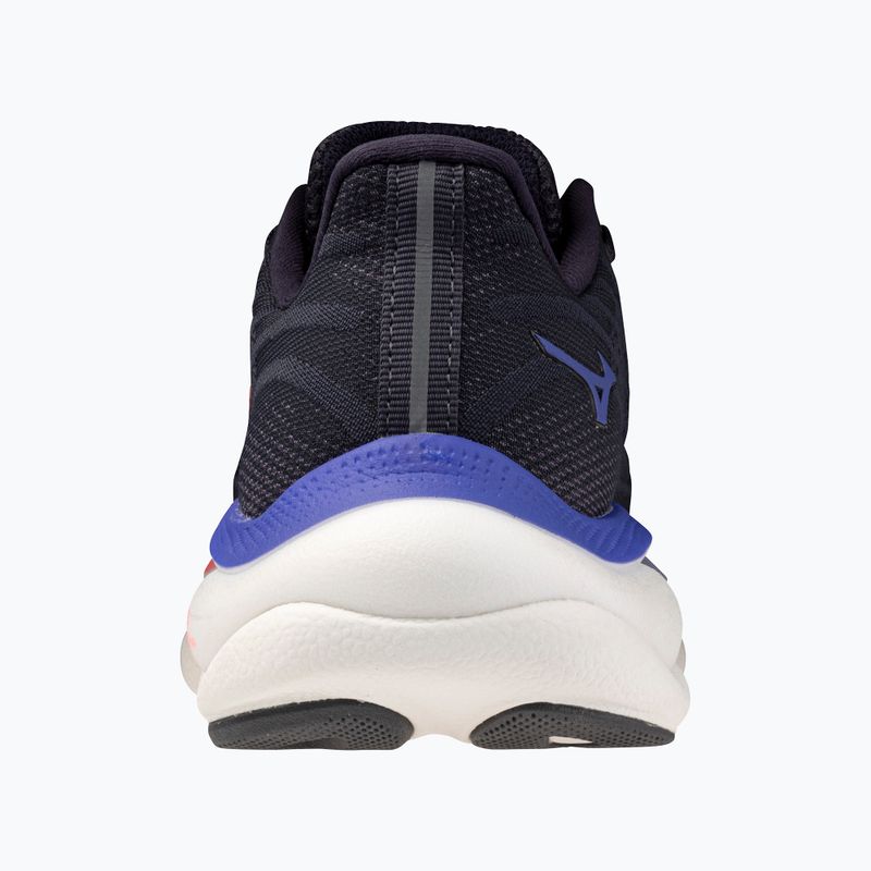 Scarpe da corsa da donna Mizuno Wave Sky 9 odyssey grey/striking coral/iris bloom 3
