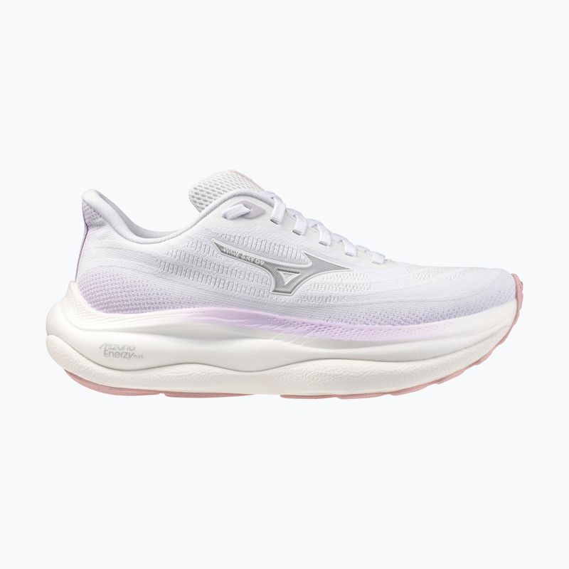 Scarpe da corsa da donna Mizuno Wave Sky 9 bianco/argento/orchidea petalo