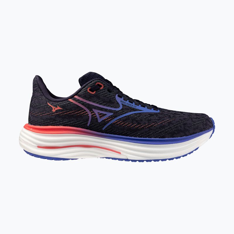 Scarpe da corsa da donna Mizuno Wave Rider 29 odyssey grigio/iris bloom/calypsocoral 8