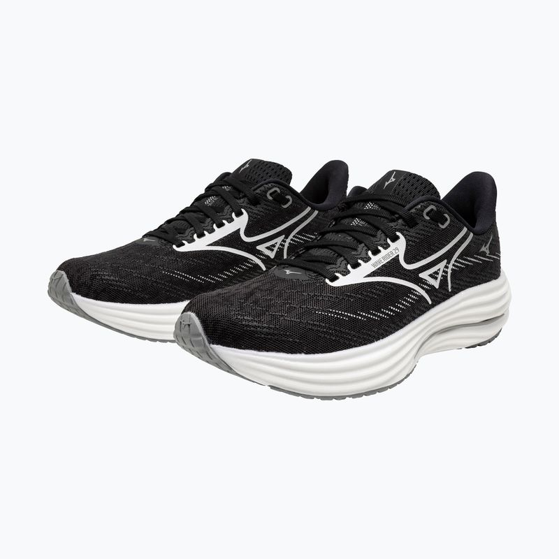 Scarpe da corsa da donna Mizuno Wave Rider 29 nero sabbia/bianco/nero 8