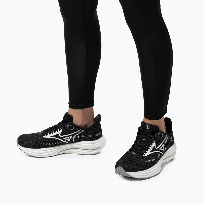 Scarpe da corsa da donna Mizuno Wave Rider 29 nero sabbia/bianco/nero 10