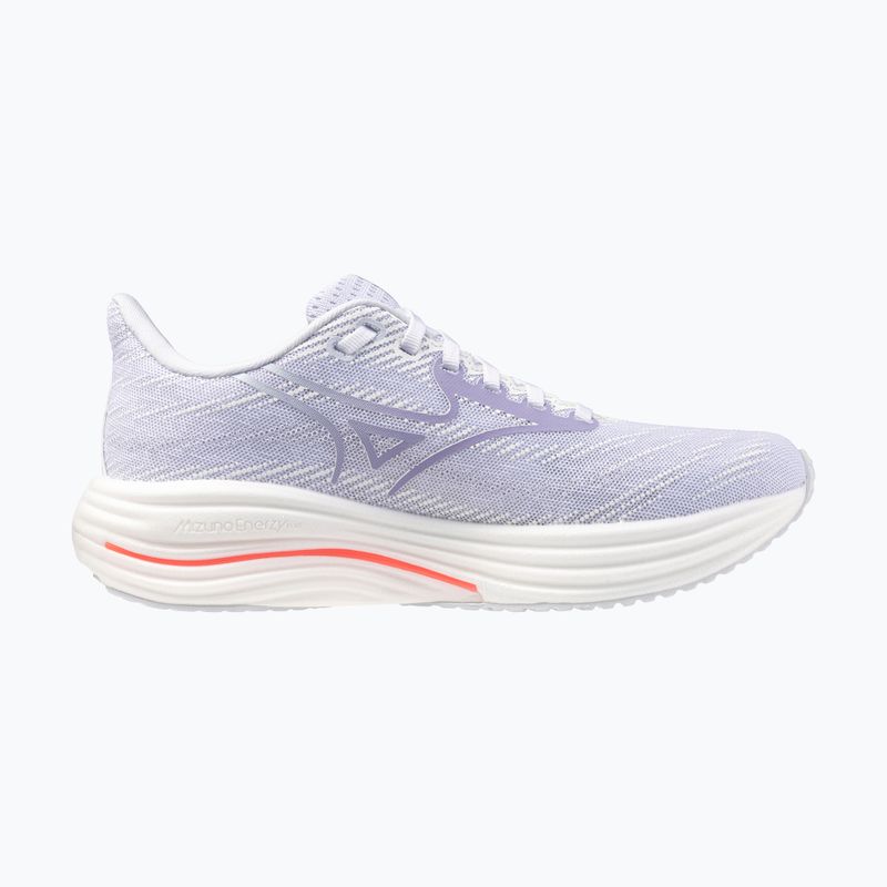 Scarpe da corsa da donna Mizuno Wave Rider 29 bianco/blu islandese/strikingcoral 2
