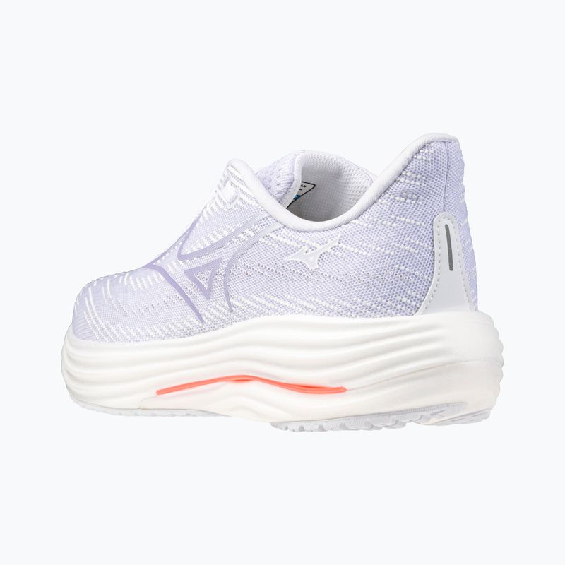 Scarpe da corsa da donna Mizuno Wave Rider 29 bianco/blu islandese/strikingcoral 4