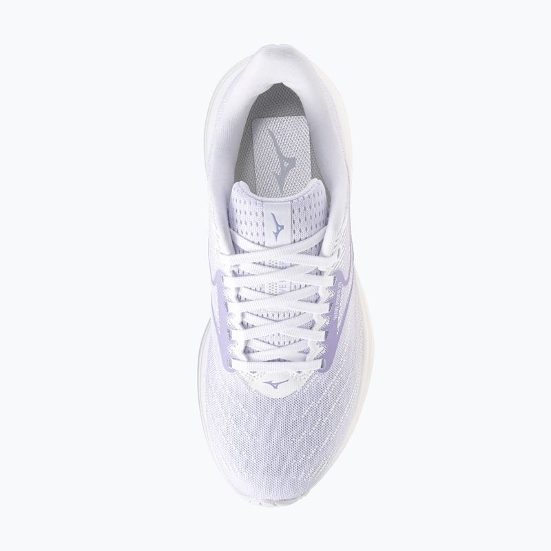 Scarpe da corsa da donna Mizuno Wave Rider 29 bianco/blu islandese/strikingcoral 7