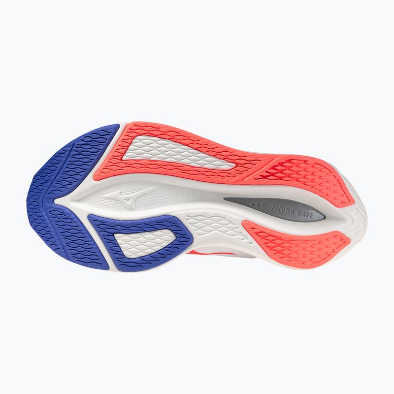 Scarpe da running donna Mizuno Wave Rebellion Flash 3 white/striking coral/iris bloom 13