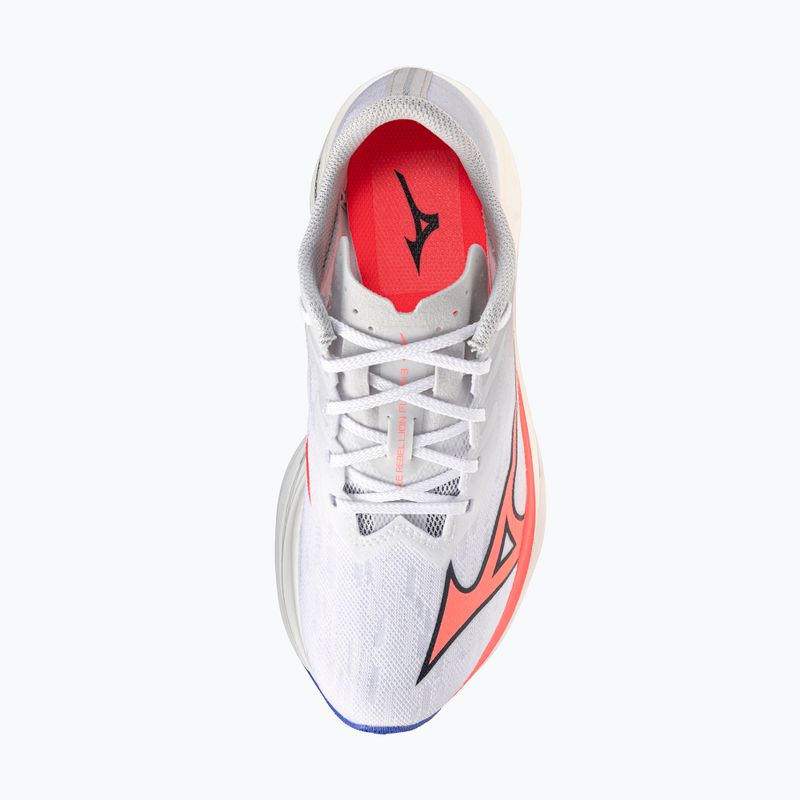 Scarpe da running donna Mizuno Wave Rebellion Flash 3 white/striking coral/iris bloom 14