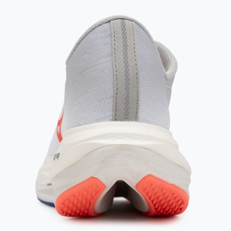 Scarpe da corsa da donna Mizuno Wave Rebellion Flash 3 bianco/striking coral/iris bloom 6